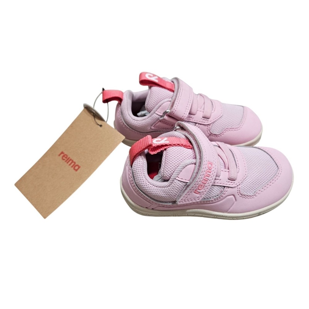 Reima Telmin Barefoot Sneakers Kids 7.5/8 Pink Minimalist Zero Drop Play Shoes